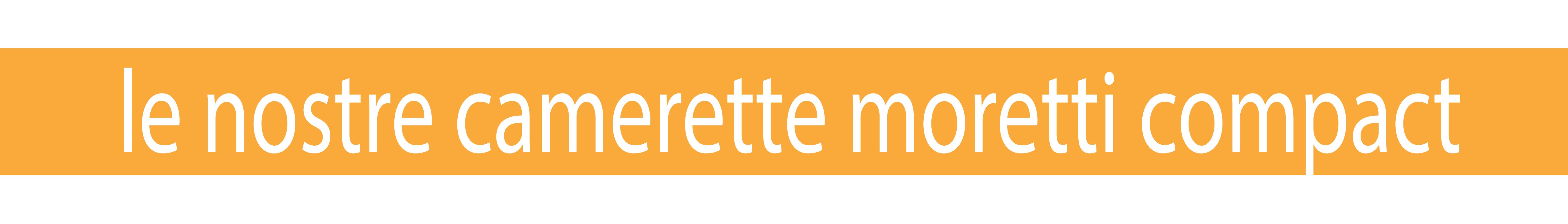 le nostre camerette moretti compact